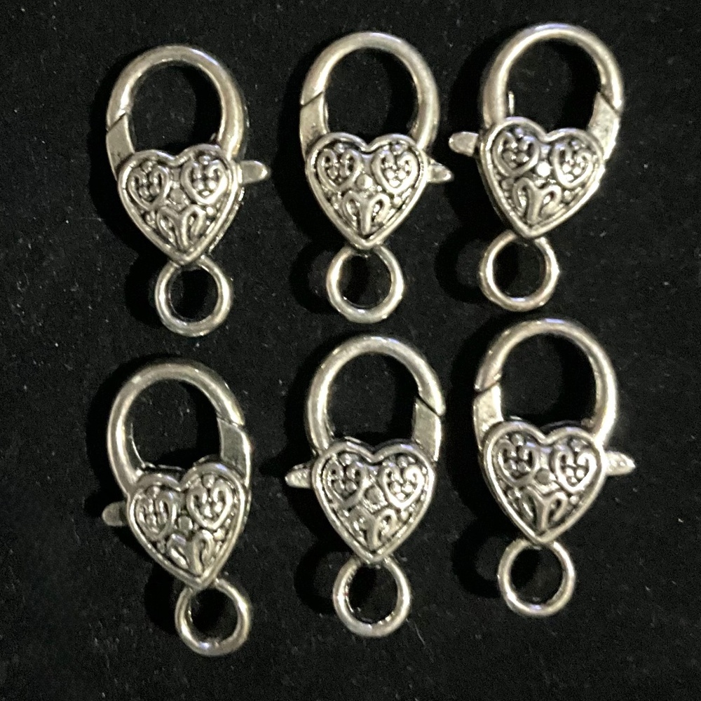 Jewelry Making: 17 Silver Quality Crystal Magnetic, Lobster & S-Clasps - Picture 2 of 8